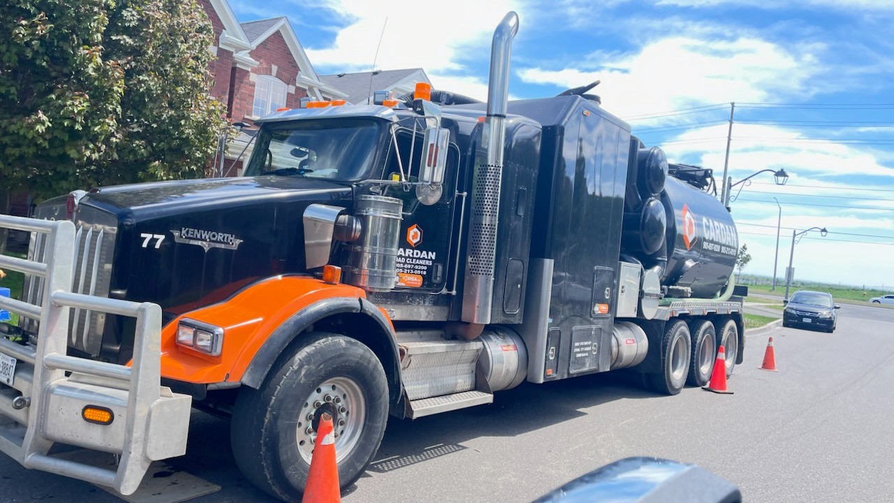 Hydrovac Truck